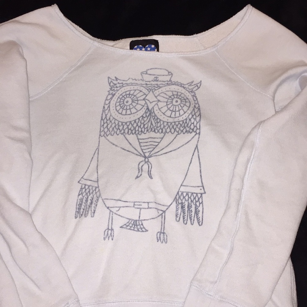 Junk food slouchy sweatshirt